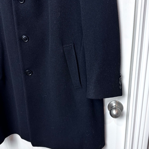 NWT Men's Nautica Barge Classic Fit Wool Cashmere Overcoat R48 - Picture 3 of 8